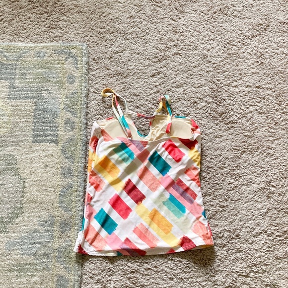 Anthropologie Allihop Brush Stroke Tankini - Picture 4 of 5